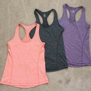 Icyzone workout/ yoga tops - 3 colors
